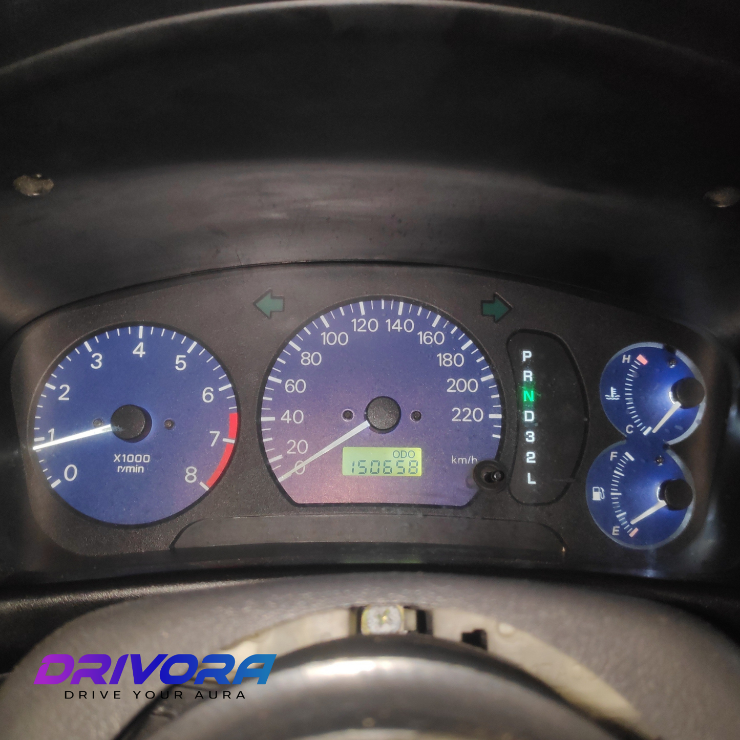 Mitsubishi Lancer CK EVO Decal Overlays (Blue EVO)