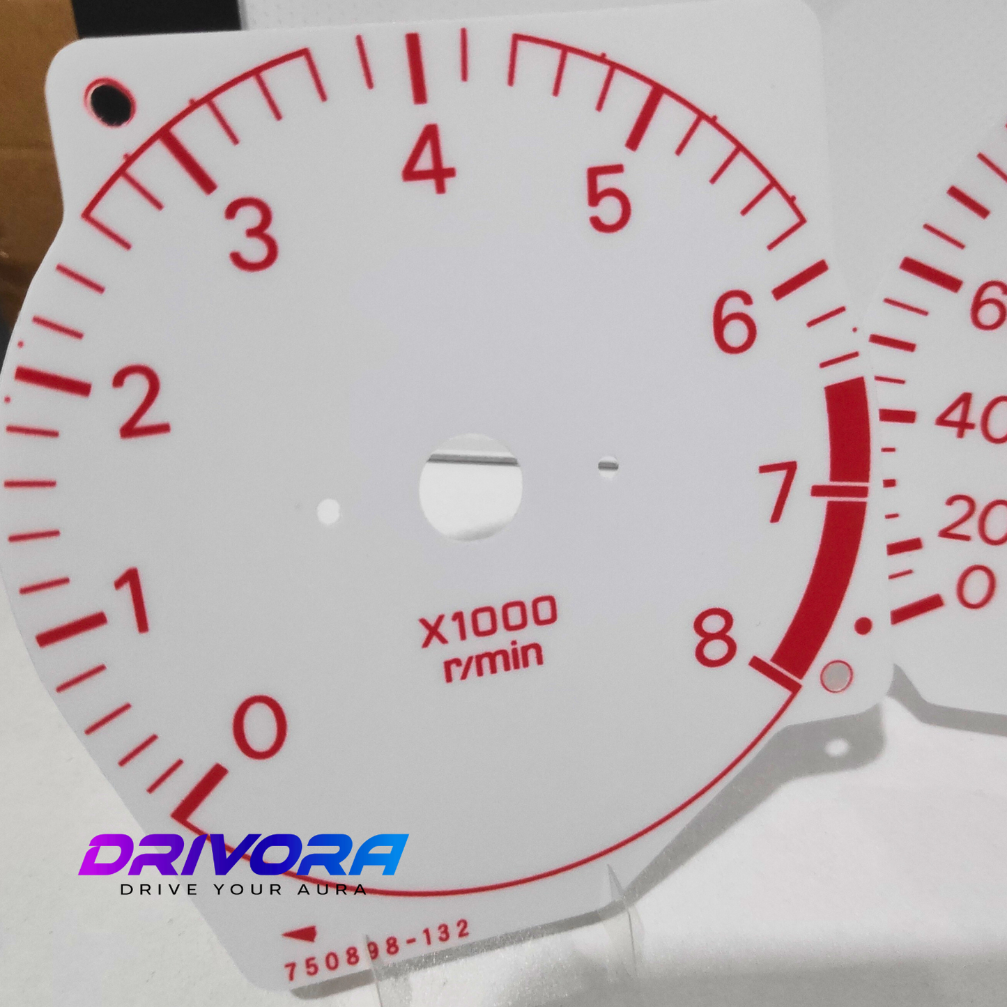 Mitsubishi Lancer CK EVO Decal Overlays (White Face)