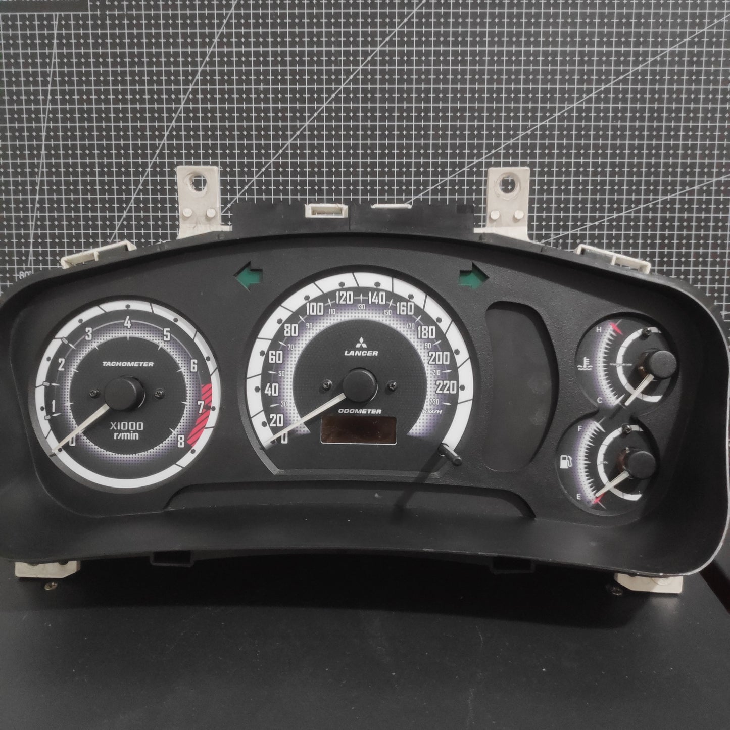 Mitsubishi Lancer CK Faceplates Striker White