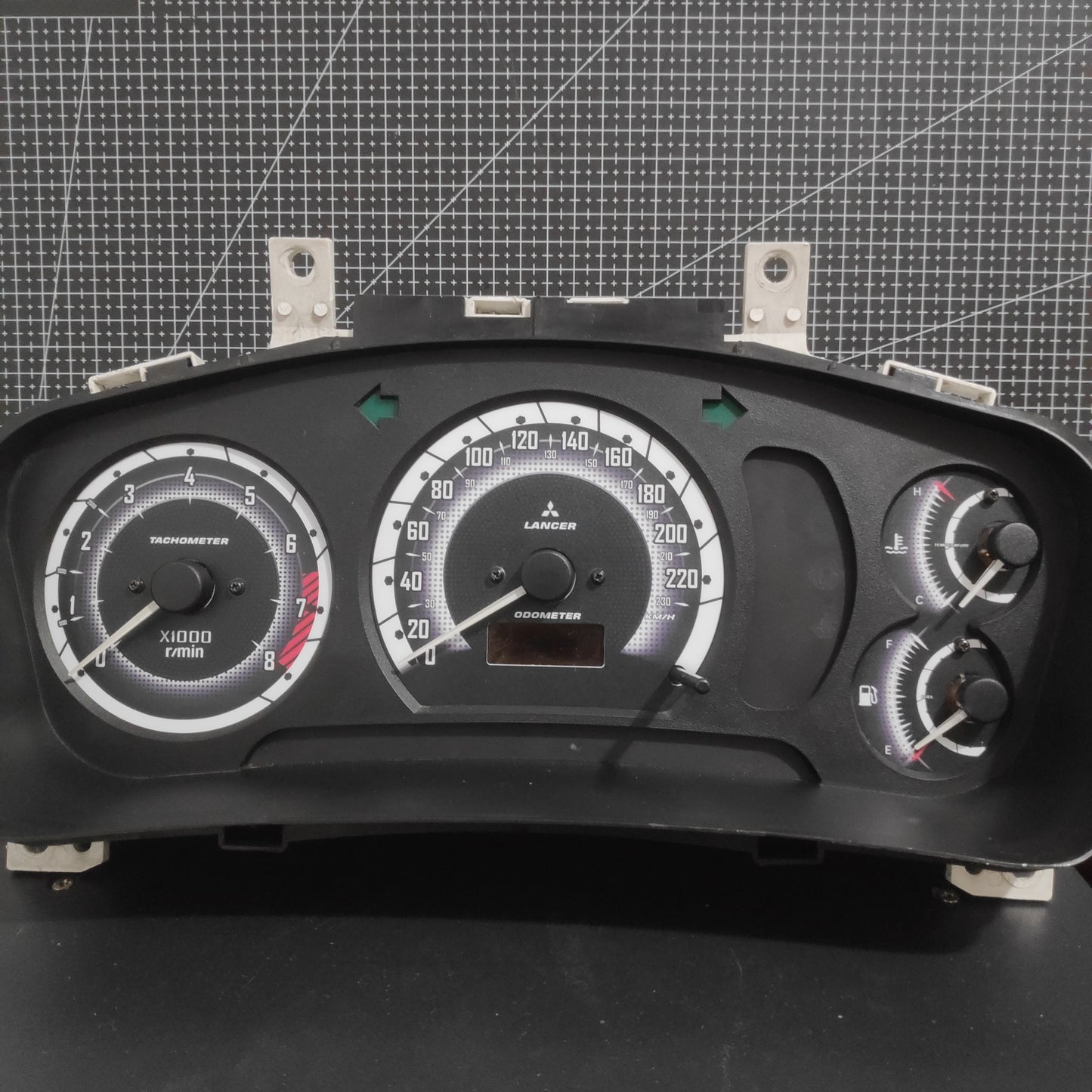 Mitsubishi Lancer CK Faceplates Striker White