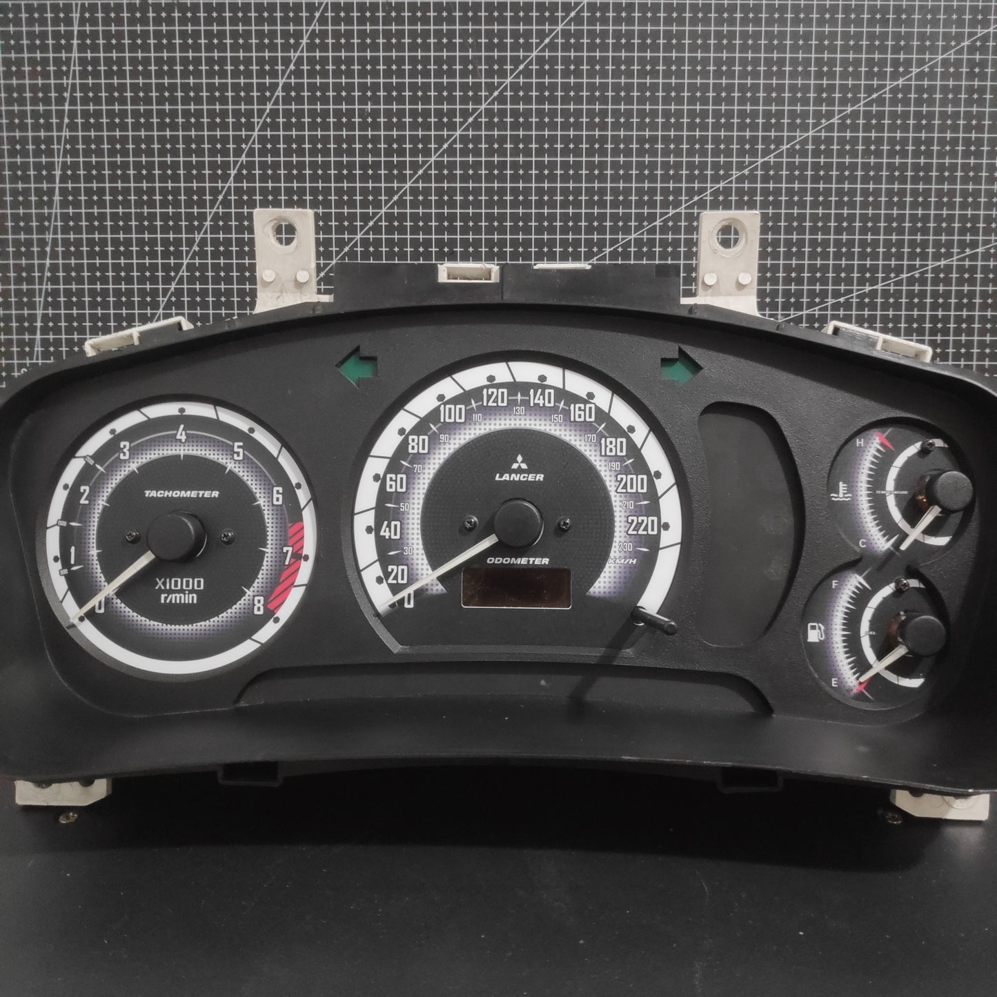 Mitsubishi Lancer CK Faceplates Striker White