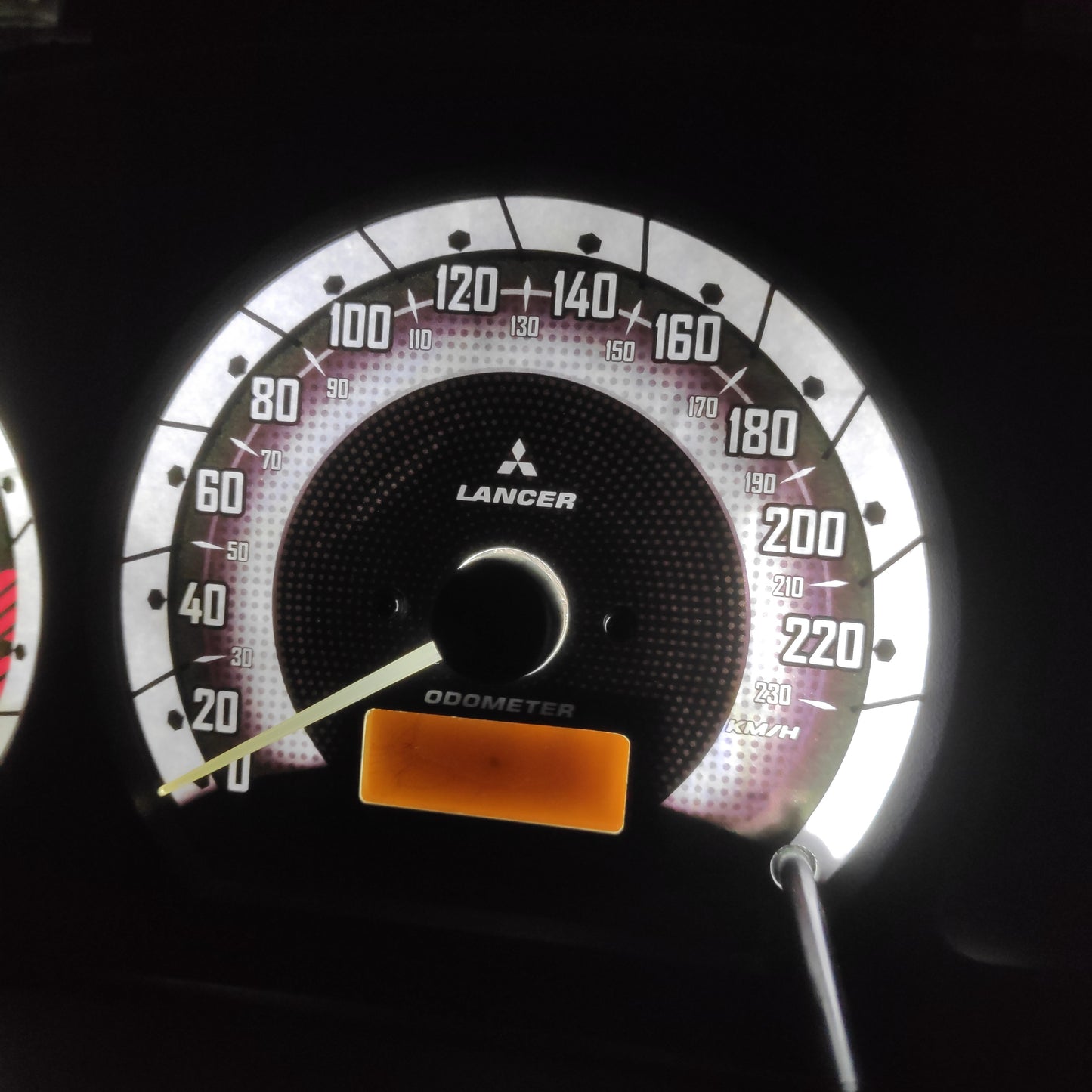 Mitsubishi Lancer CK Faceplates Striker White