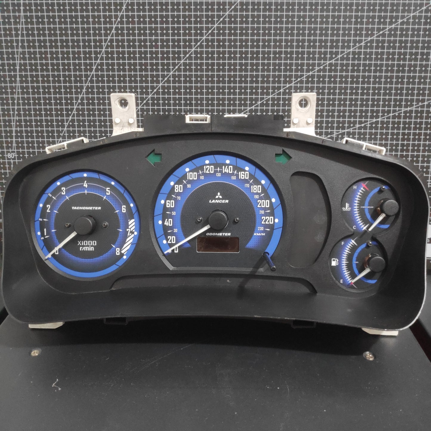 Mitsubishi Lancer CK Faceplates Striker Blue