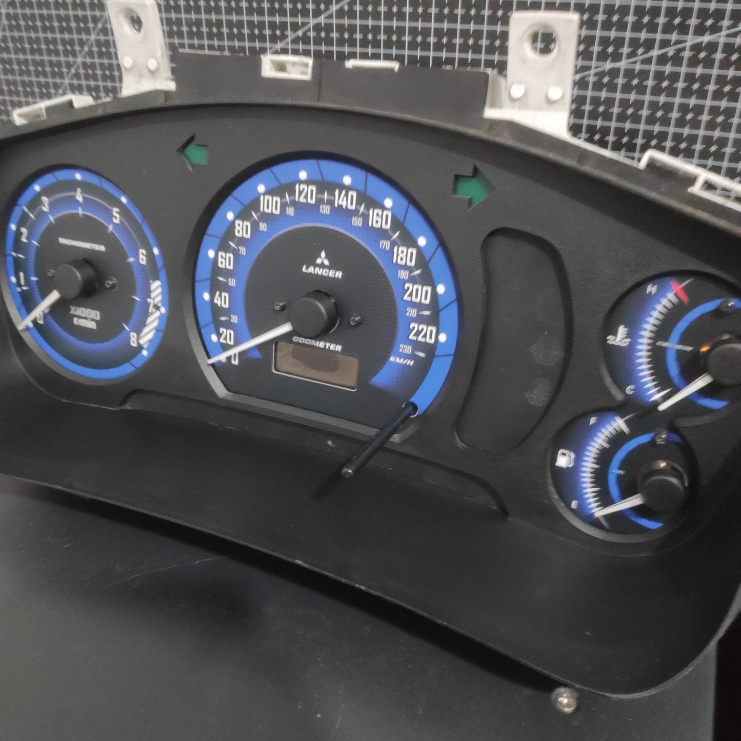 Mitsubishi Lancer CK Faceplates Striker Blue