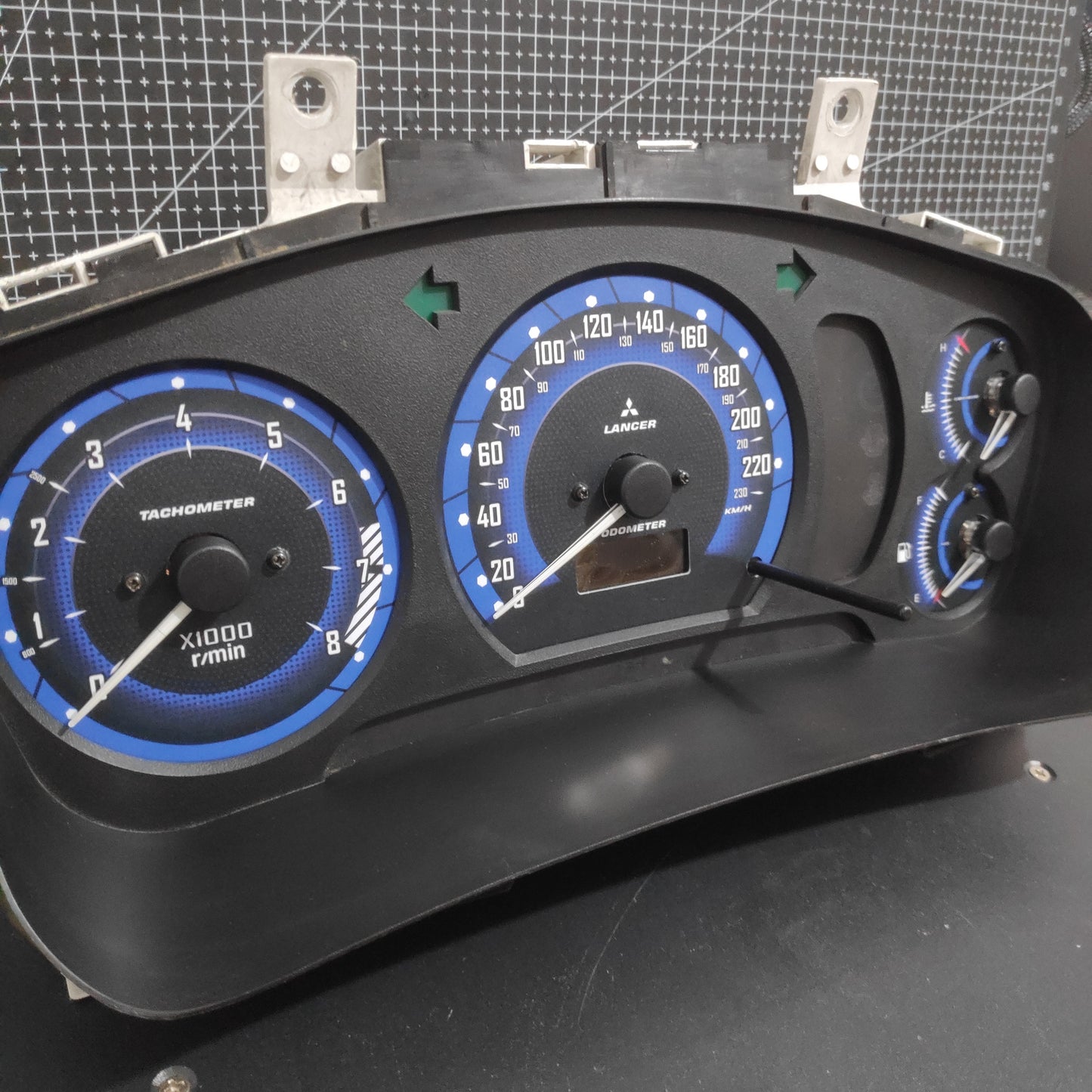 Mitsubishi Lancer CK Faceplates Striker Blue