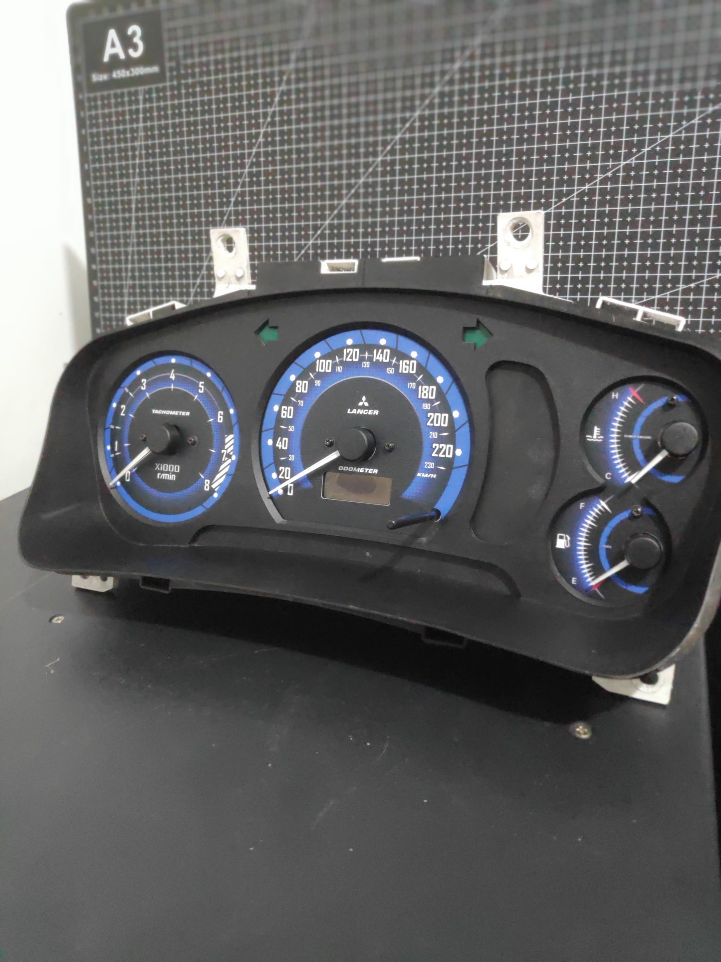 Mitsubishi Lancer CK Faceplates Striker Blue