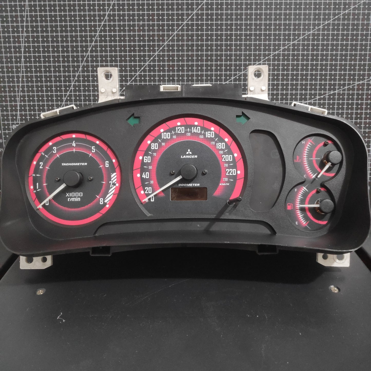 Mitsubishi Lancer CK Faceplates Striker Red