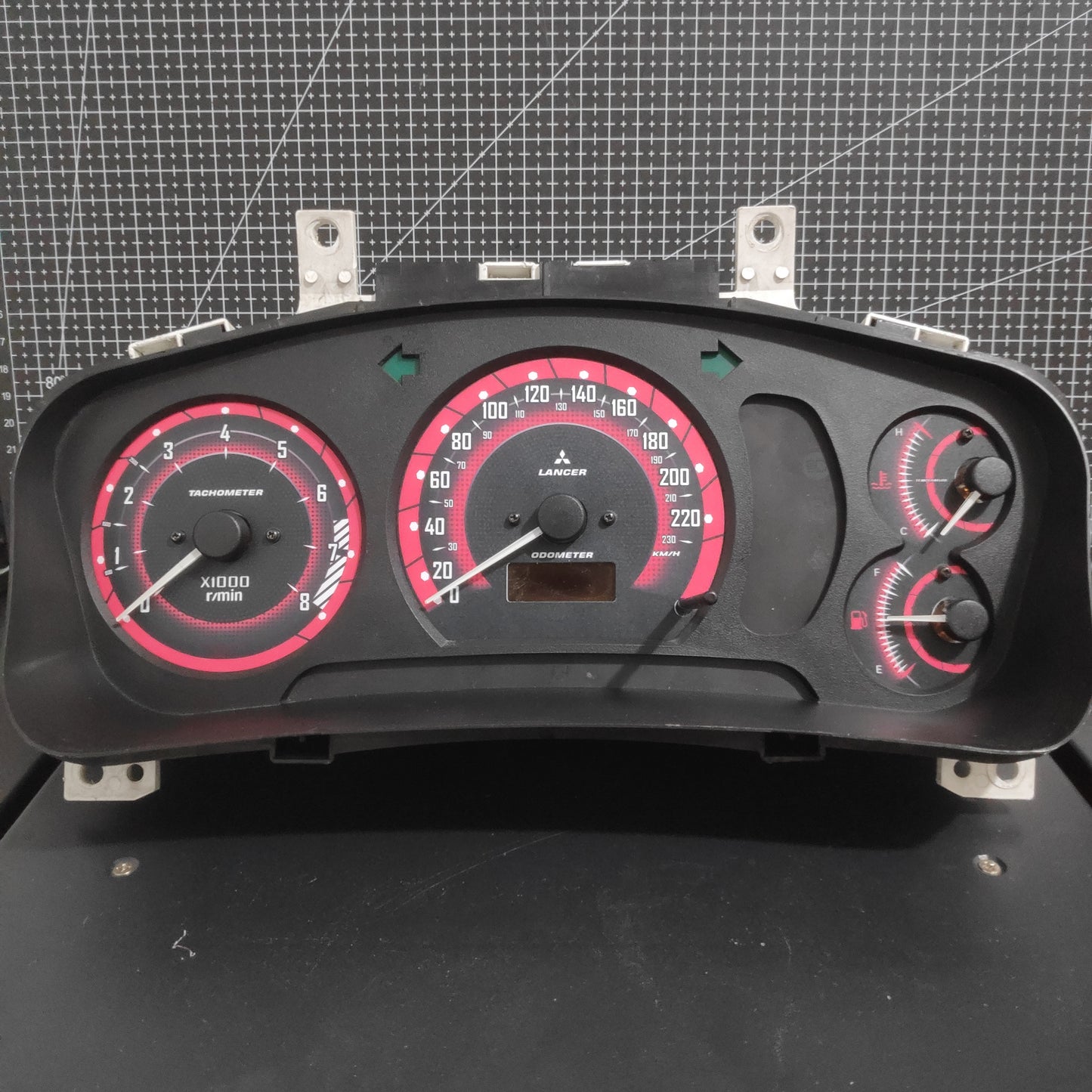 Mitsubishi Lancer CK Faceplates Striker Red
