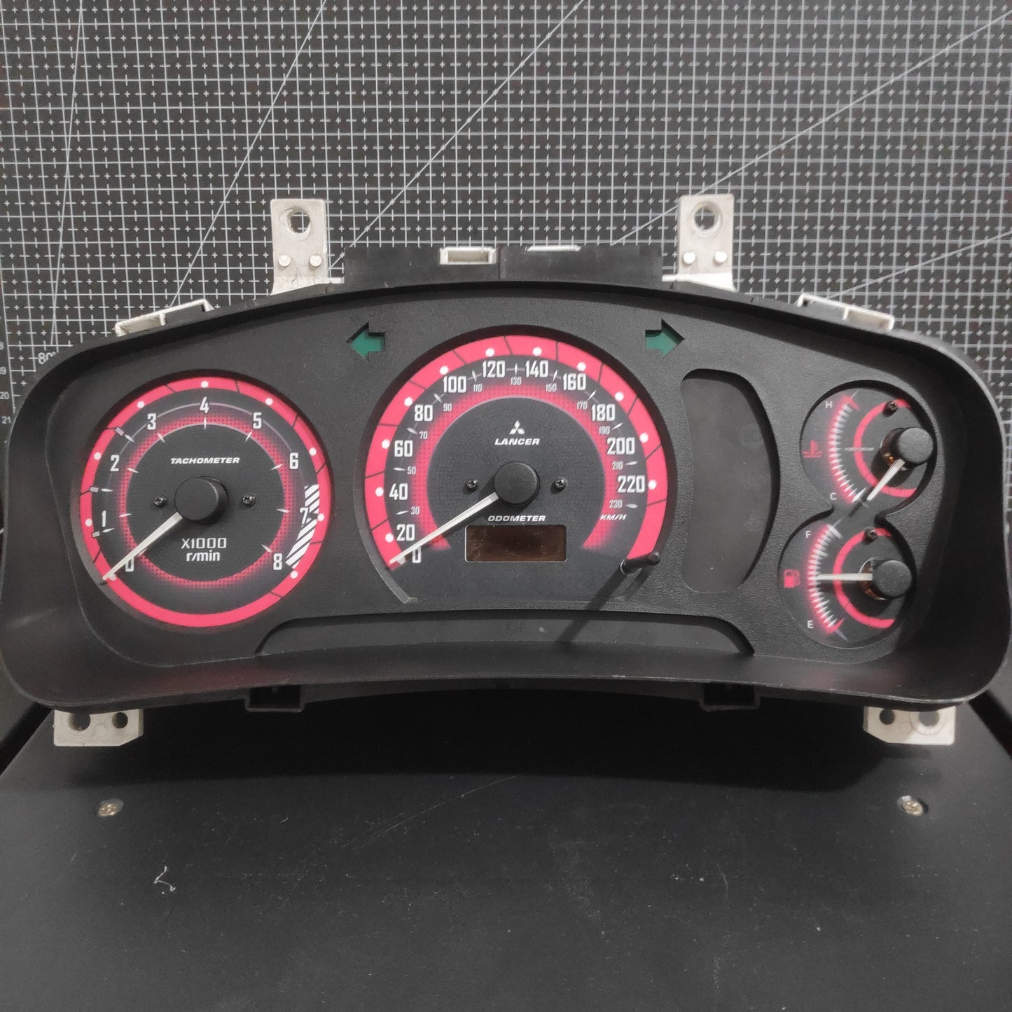 Mitsubishi Lancer CK Faceplates Striker Red
