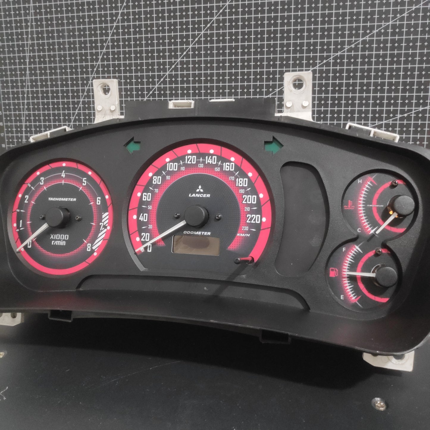 Mitsubishi Lancer CK Faceplates Striker Red