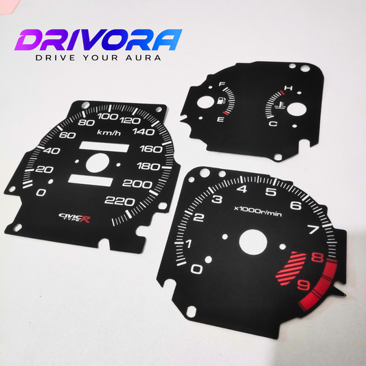 Honda Civic EK Overlays (Type R Style)