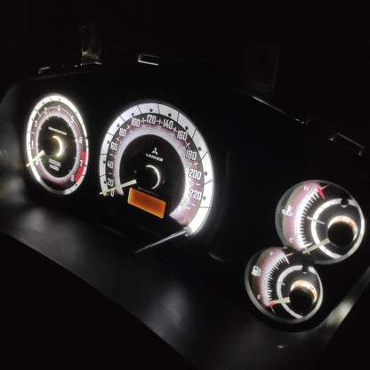 Mitsubishi Lancer CK Faceplates Striker White