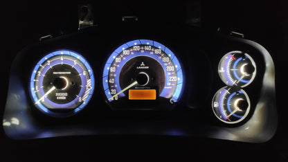 Mitsubishi Lancer CK Faceplates Striker Blue