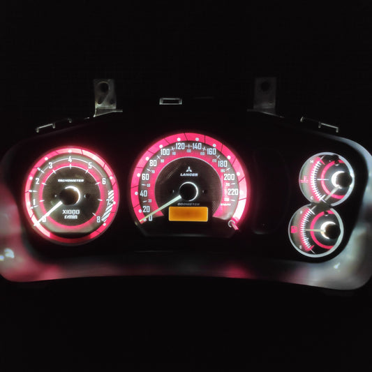 Mitsubishi Lancer CK Faceplates Striker Red